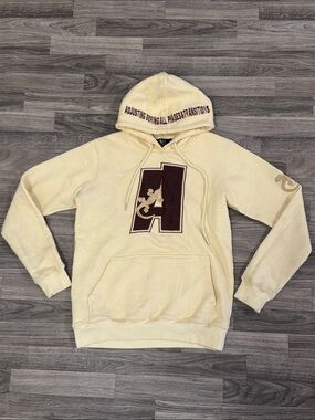 ADPT embroidered hoodie men’s sz M, as is